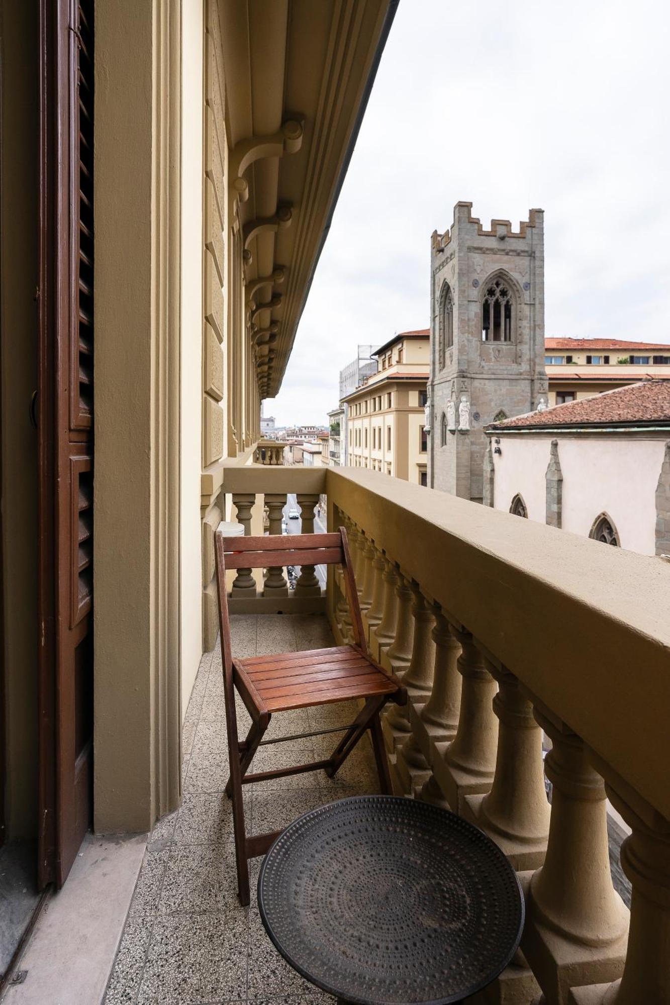 San Marco Black Luxury Con Terrazzo E Parcheggio Su Richiesta Apartamento Florencia