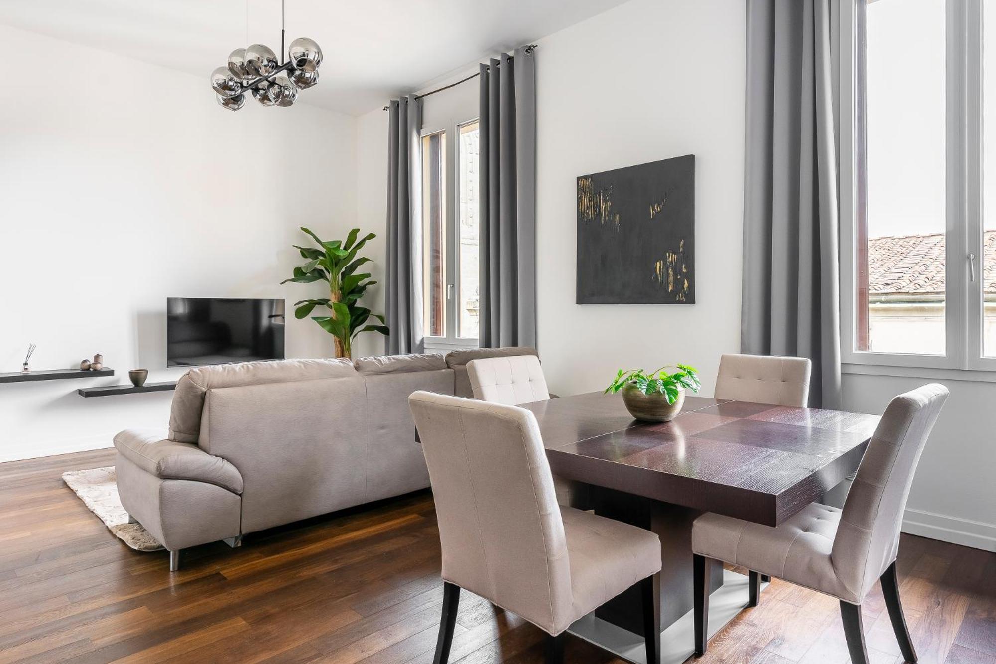 San Marco Black Luxury Con Terrazzo E Parcheggio Su Richiesta * Florencia
